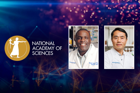 Composite of two new members of the National Academy of Science