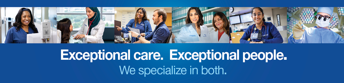 Exceptional care. Exceptional people. We specialize in both. text with medical professionals
