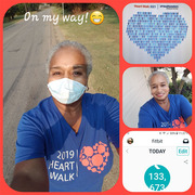 133,673 steps. Yes, you read that right. 133,673! Thelma Morgan is our UTSW Steps Challenge winner and a Heart Walk 2021 superstar stepper.