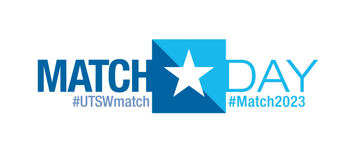 white background, match day in blue with star