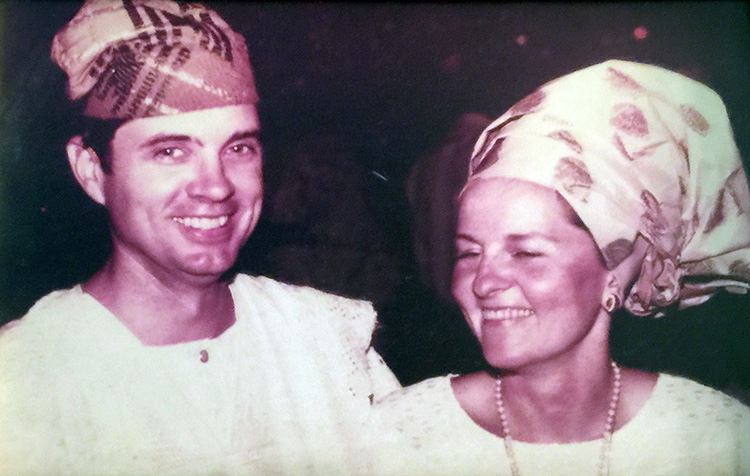 Dr. and Mrs. Meier in Nigeria