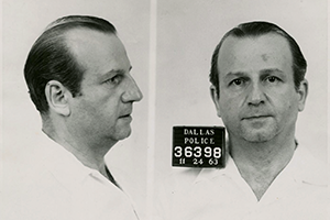 Police booking photos of Jack Ruby