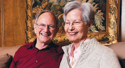 Jim and Lonna Atkins are active participants in several studies at the Alzheimer's Disease Center.
