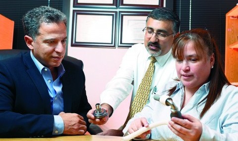 Dr. Hesham Sadek, Dr. Pradeep Mammen, and Dr. Diana Canseco