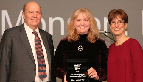 Nancy Monson and MS Award