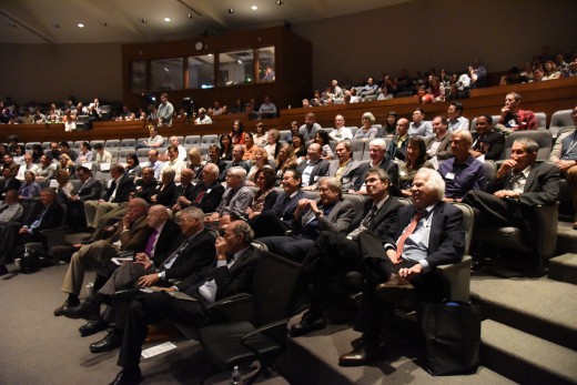 Audience for the Alfred G. Gilman Memorial Symposium.