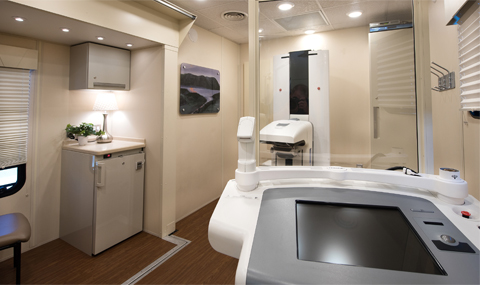 3d mammography suite