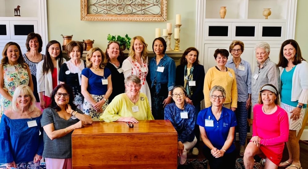 Faculty Women's Club board meeting May 2022