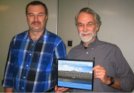 Ilya Bezprozvanny and Jim Stull, October 2010 Ilya Bezprozvanny and Jim Stull, October 2010