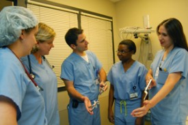 During the fourth year of medical school, students are offered elective rotations that cover all of the obstetrical and gynecological subspecialties.