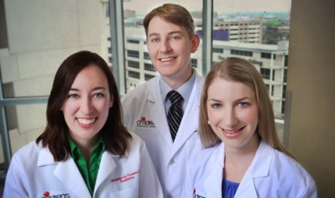 2011-2012 Chief Residents; Jacquelyn Powers, David Sutcliffe, Natalie DuMont