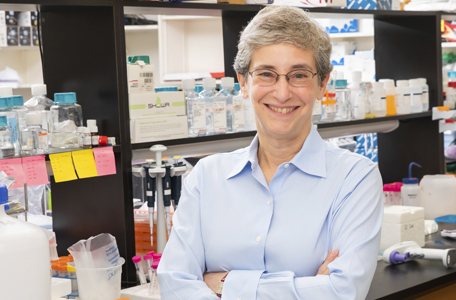 Dr. Joan Conaway posing in a research lab