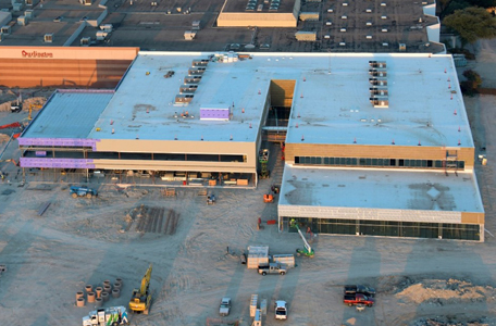 Aerial view of the UT Southwestern Medical Center at RedBird