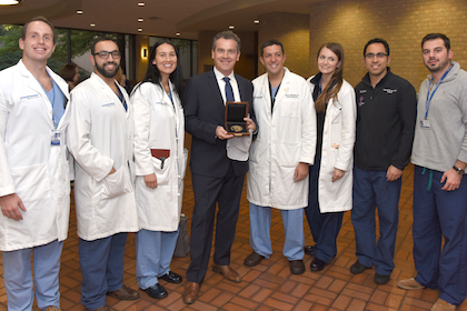 Watson Award recipient Mansour recognized for exceptional patient care, clinical expertise