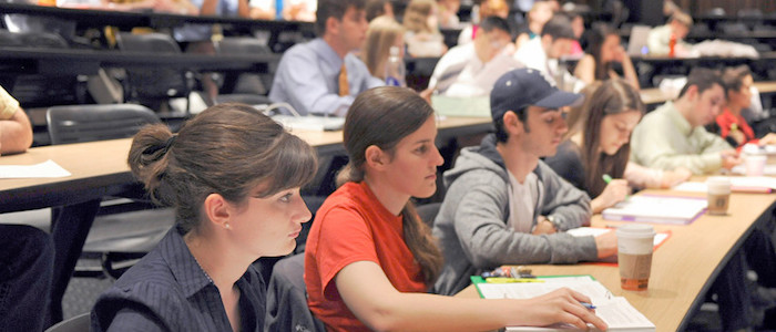 Students in classroom