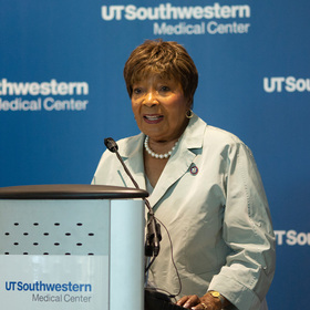 UT Southwestern joins Dallas and nation in mourning the loss of U.S. Rep. Eddie Bernice Johnson, inspirational leader and supporter