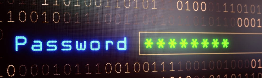 banner for passwords - desktop tablet