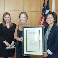 MSTP student Li receives Ida Green Award
