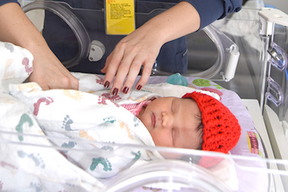 Little hats spread heart health awareness to families