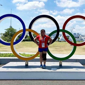 UTSW physician volunteering at Tokyo Olympics