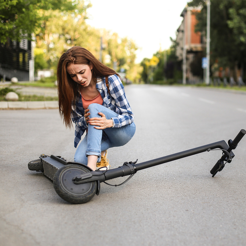 Who's in most danger of e-scooter injury crashes? Women and sidewalk riders  top the list