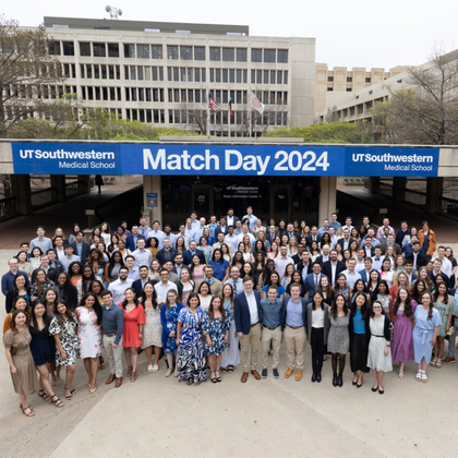 Match Day magic: UTSW students earn top residency spots