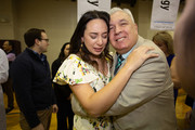 Bound for a preliminary year at Presbyterian Hospital in Dallas, Stephanie Florez-Pollack, who matched in Dermatology at the Hospital of the University of Pennsylvania, is filled with emotion as she hugs her dad, Gonzalo Florez.