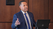 Pride Signature Event: Marc Nivet, Ed.D., M.B.A., Executive Vice President for Institutional Advancement, spoke about how Pride Month is a time to celebrate and yet acknowledge how far as a society we still have to go in advancing LGBTQ issues.