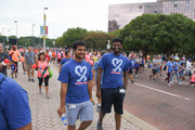 Just two of UTSW's 6,400 registered participants for this year's walk