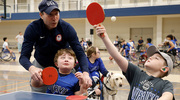 The UTSW/DFW Adaptive Sports Coalition hosted its 8th Annual Adaptive Sports Expo on Saturday, Oct. 11, at the Maverick Activities Center to showcase the variety of sports, recreational, fitness, and wellness activities available to individuals with impairments and disabilities across the DFW area. Families, friends, and community members were encouraged to join and explore a variety of adaptive sports at the free event.