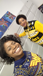 Tanesha Hadley (front) and Cynthia Johnson, Technology Development