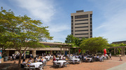 Brunch: The first Pride Month brunch on Seldin Plaza was open to all UTSW faculty, staff, and students.