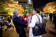 Dr. John Warner chats with Dr. Ann Lutich.