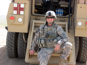 John Ritter, U.S. Army Reserves, 2009<br />Biochemistry, Transgenic Technology Center