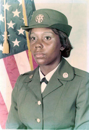 Girlie Stanley, U.S. Army, 1974<br />PACU
