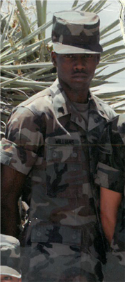 Anthony M. Williams, U.S. Army, 1992<br />Spine Clinic