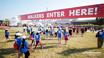 Heart Walk Walkers Enter Sign
