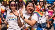 Members of the UTSW community and friends participated in the Dallas Pride Parade at Fair Park on June 4 to show their support for the LGBTQ community. The event was tied to UT Southwestern’s other June Pride Month celebrations, including a Pride Month Signature Event and Pride Brunch on Eugene McDermott Plaza.