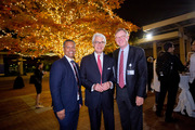 Photo opp time with Dr. Marc Nivet, Dr. Hugh McClung, and Dr. Mack Mitchell