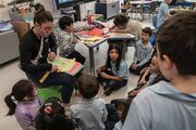 It was all hands on deck creating Valentine’s Day cards for the CUH community.