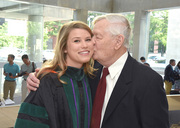 Dr. Madeline Cullins and her grandfather, Dr. Max Faykus, at her June 1 commencement.
