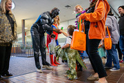 Some adults had just as much fun in their costumes as the kids.