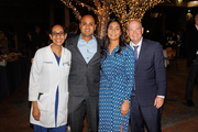 Second from right is Dr. Shivani Patel, leader of the QAPI program, which won a Program Development Award. She is pictured with (from left) her sister, Dr. Toral Patel, her husband Sujal Patel, and Dr. Daniel.