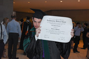 Medical Student holding diploma