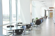 Interior hallway at West Campus Building 3