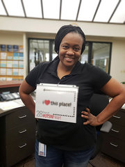 Keysha Hale, Enrollment Services: “My favorite place is my desk here in The Office of Enrollment Services! I absolutely love, and find so much joy in taking care of all the past, present, and incoming students for the medical school. I love being able to help them when they’re in need, whether it’s transcripts, directions, or just conversation. They think I’m helping them, but truth is, they’re helping me to be a better person in many areas and I am truly grateful.”