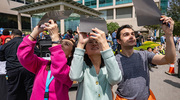 There were so many ways to view the eclipse.