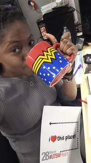 Tanesha Hadley, Office for Technology Development: “My favorite spot is in my cube at the Bio Center in the Office for Technology Development, sipping on tea during my breaks in between work.”