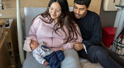 Kimberly Favela was the first baby born at William P. Clements Jr. University Hospital in 2025. She was welcomed into the world at 12:38 a.m. on Jan. 1, 2025. “It’s a blessing to bring a baby into the new year,” said parents Keven Peredo and Joselyn Favela, who live in Pleasant Grove.