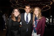 Dr. Matt Leveno (center) with Dr. Lauren Ward (left), a Senior Resident in Internal Medicine and Dr. Elsia Pichlinski, fellow in Infectious Diseases